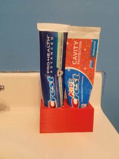 Toothpaste Holder 3D Printer Model