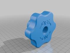 Nekoosa Knob 3D Printer Model