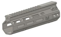 PAAR15 V4 MLOK Handguard Remix 3D Printer Model