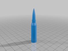 5.8x42mm Bullet 3D Printer Model