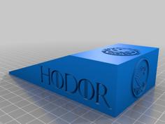 GOT Themed Doorstop 3D Printer Model