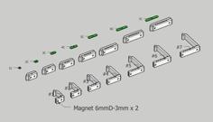 Cable Manager 3-02 3D Printer Model