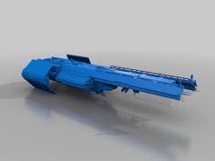 Helldivers 2 Ship 3D Printer Model