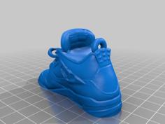 Keychain Nike Air Jordan 4 3D Printer Model