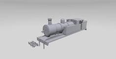 N Gauge Furness M1 Tank Engine(1:148ish) 3D Printer Model