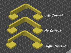 PEI Magnetic Build Plate Corner Alignment 3D Printer Model