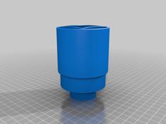 Demijohn Cap With Fan 3D Printer Model