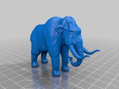 マンモス（Mammoth）3Dデータ 3D Printer Model