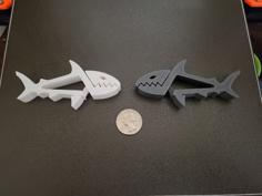 Big Bite Shark 3D Printer Model