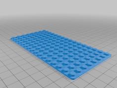 Lego Baseplate 8×16 3D Printer Model