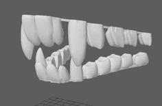 Fursuit Teeth – Version 1 3D Printer Model