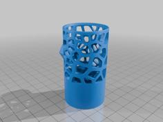 Small Vonoroi Basket For Honeycomb Storage Wall (HWS) 3D Printer Model