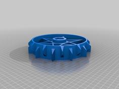 Wheel For Lawn Mower (YARD FORCE SA900B) 3D Printer Model