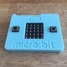 BBC Micro:bit Snap-together Case 3D Printer Model