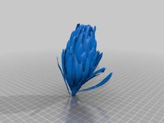 Protea Flower 3D Printer Model