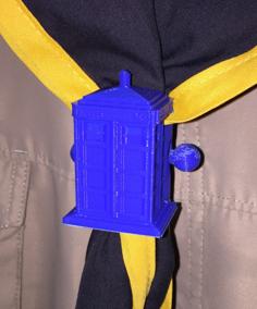 Neckerchief Slide – Tardis 3D Printer Model