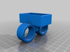 Dry Box Humidity Sensor Mount 3D Printer Model