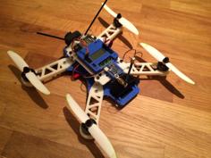 250 Size FPV Racing Quad 3D Printer Model