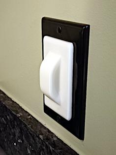 Easy-remove Electrical Outlet Cover 3D Printer Model