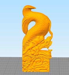 Dragon Fish 3D Printer Model