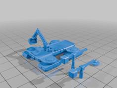 Engineering Vehicle 3D Printer Model