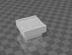 Basic Graveyard Road Straight (Dungeon Blocks Compatible) 3D Printer Model