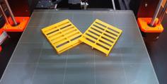 1/16th Scale Standard US Pallet 3D Printer Model