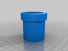 Mario Pipe Planter 3D Printer Model