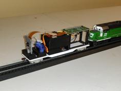 HO Scale Raspberry Pi Camera Car With Servo Camera Control 3D Printer Model