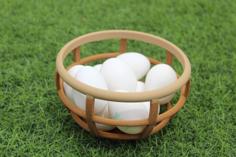 Egg Bowl 3D Printer Model