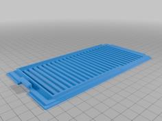 Amiga 1200 Trapdoor Cover Wit Ventilation 3D Printer Model