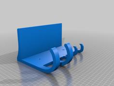 Flexi Leash Shelf 3D Printer Model