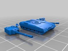 Merkava MBT VI/VIII 3D Printer Model