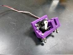 Servo Latch 3D Printer Model