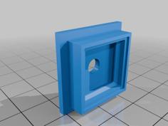 Blueprint Rubberband Hook 3D Printer Model