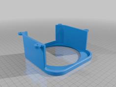 Under-desk Mount For M4 Mac Mini 3D Printer Model