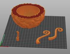 One_piece : Devil’s Fruit With Smooth Hollow Inside 3D Printer Model