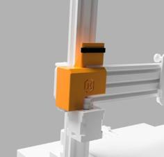 PCB Cover For Artillery Sidewinder X2/Genius Pro With Cable Clamp Strain Relief Quick Release 3D Printer Model