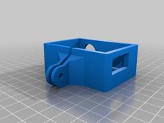 Very Strong Frame For GoPro Hero 3 3D Printer Model