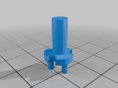 Hoover Shampooer Tank Valve Opener 3D Printer Model