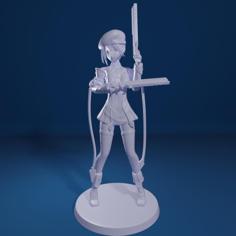 Noel Vermillion (Blazblue) 3D Printer Model