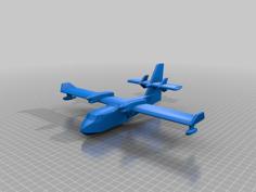 CL-215 / CL-415 Waterbombers 3D Printer Model