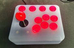 10 Button Arcade Stick Ender 3 Printable 3D Printer Model