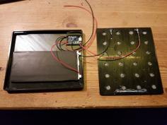 Accumod For My DIY 6V Solar Panel (Powerbank) — Akkumod Für Mein DIY 6V Solarmodul 3D Printer Model