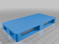 Europallet 120x60x15 3D Printer Model