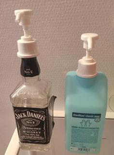 Jack Daniel’s Sanitizer Dispenser 3D Printer Model