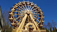 Laser Cut Plywood Skywheel