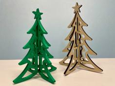 Christmas Tree – Laser/Printer 3D Printer Model