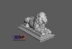 Lion Statue (Sculpture 3D Scan) 3D Printer Model