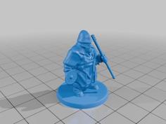 City Watch Dwarf 3D Printer Model